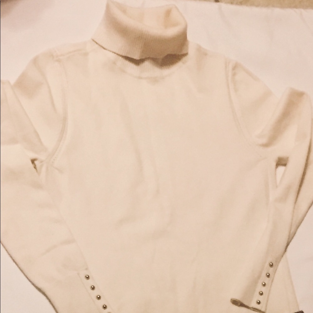 WhiteHouse BlackMarket SP lightweight turtleneck